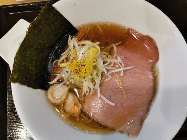 「冷やし貝だしラーメン」@麺屋 最後の一滴の写真