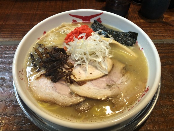 「立川濁りゼロ(モモ肉)」@元祖一条流がんこラーメン たま館分店の写真