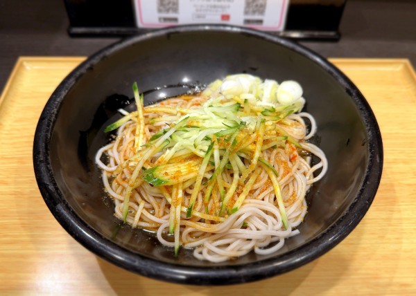 「四川冷麺(430円)」@小諸そば 兜町店の写真