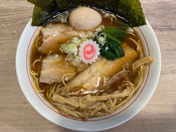 「特製中華そば」@中華そば マルキ食堂の写真