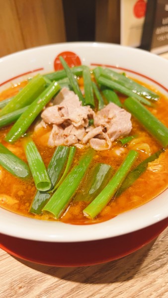 「カレー辛麺」@麺屋 アシタマの写真