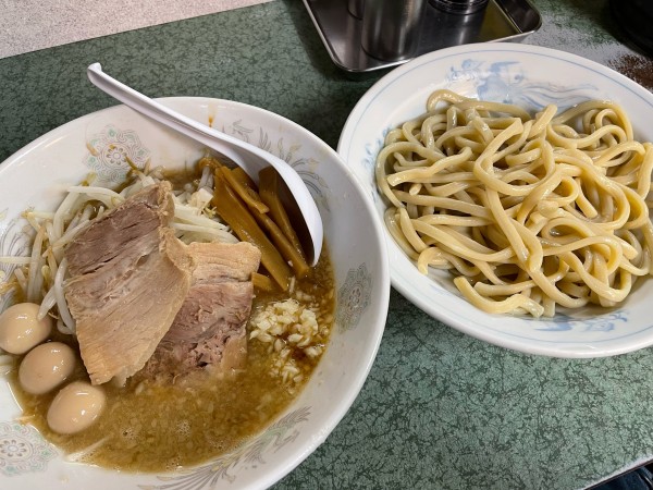 「小つけめん」@ラーメン二郎 新宿小滝橋通り店の写真