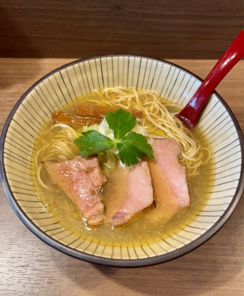 「鶏とさかなだし（1100円）」@がふうあんの写真