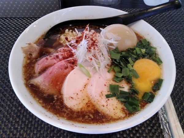 「【限定】特製スタミナ中華そば(1350円)」@中華そば 向日葵の写真