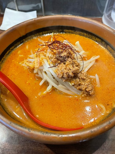 「北海道味噌 辛味噌ラーメン」@蔵出し味噌 麺場壱歩  東久留米店の写真