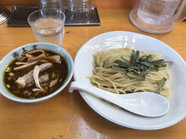 「チャーシューつけそば」@中華そば 喜富の写真