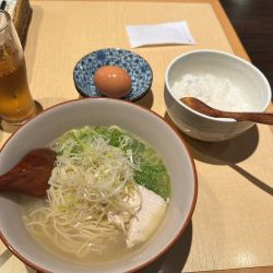 鶏そば　Cセット