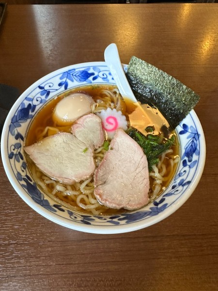 「卵入中華そば」@白河手打ち中華 孫市の写真