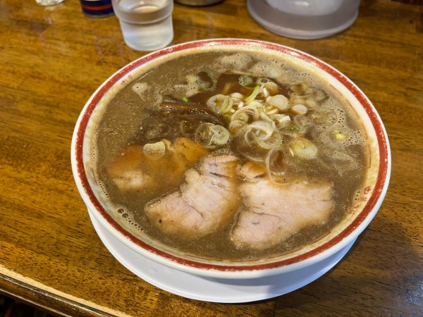 「バリ煮干しそば」@田中そば店 浅草店の写真
