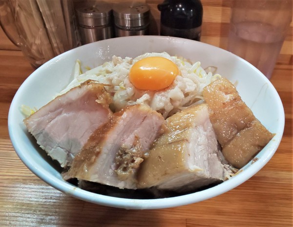 「塩まぜそば肉増し」@麺処 MAZERUの写真