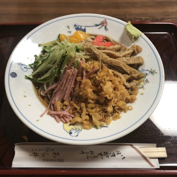 「冷やしむじな」@生そば あら井 本店の写真