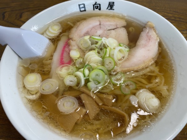 「ラーメン」@青竹手打ちラーメン 日向屋の写真