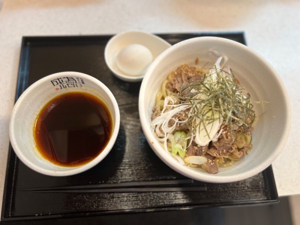 「牛肉そばつけ麺(小) 800円」@元祖牛肉そばつけ麺 為セバ成ル。の写真