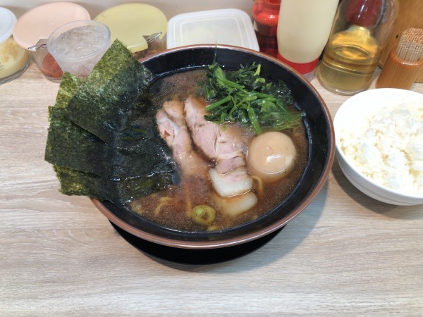 「朝ラーメン(中盛)」@ラーメン桜道の写真