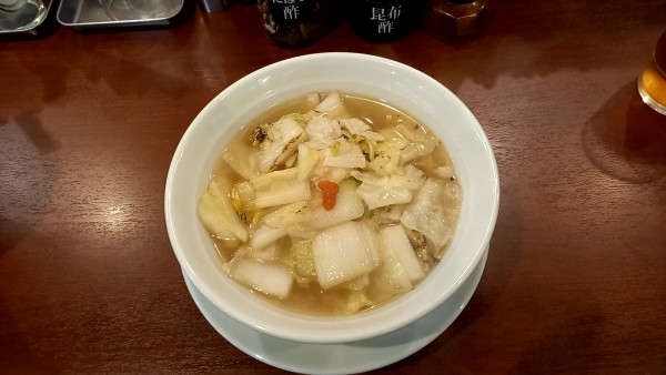 「牛骨淡麗タンメン」@元祖東京菜湯麺 神菜の写真