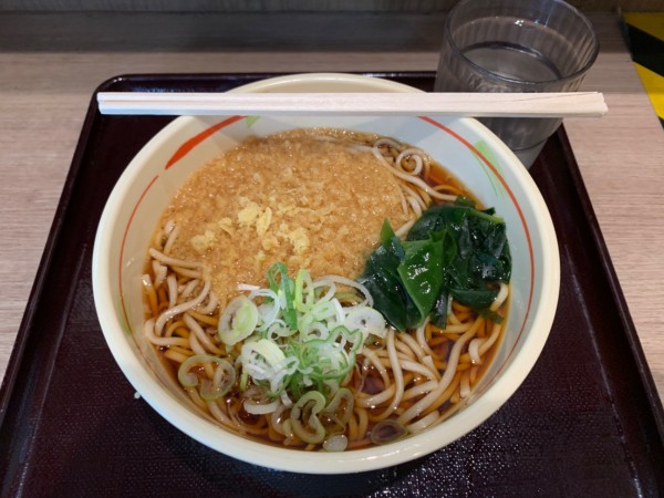 「たぬきそば 430円」@狭山そば 所沢店の写真