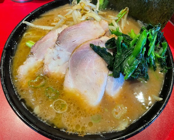 「チャーシュー麺並ニラモヤシトッピ」@厚木家の写真