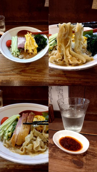 「夏季限定『味噌冷やし中華+大盛(¥1000+100)』」@東京味噌らーめん 鶉の写真