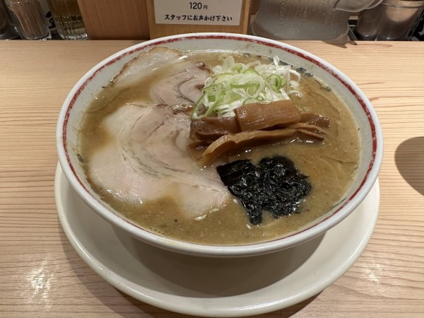 「濃厚とろりそば」@東京煮干し らーめん 玉 東京駅店の写真