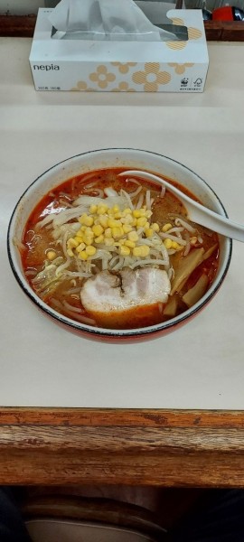 「味噌ラーメン　辛口」@札幌ラーメン どさん子 柏崎8号店の写真