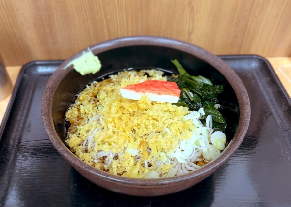 「冷したぬきそば(400円)」@そば処 味の里の写真