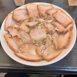 メガ盛り焼豚ラーメン1200円＋塩味変更60円