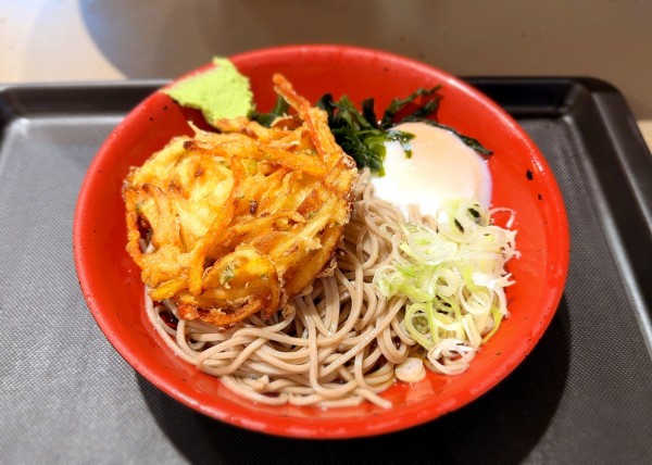 「冷し天玉そば(620円)」@名代 富士そば 北千住店の写真