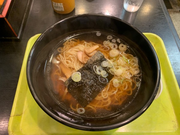 「正油ラーメン」@都そばの写真