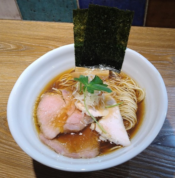 「「限定」しじみ出汁中華そば 1000円」@中華そば やま福の写真