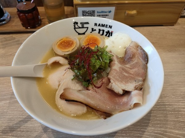 「鶏こいめん塩」@RAMEN 鶏雅の写真