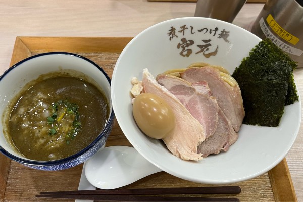 「特製極濃煮干しつけ麺」@煮干しつけ麺 宮元の写真