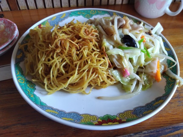 「餡掛け焼きそば」@清水屋の写真
