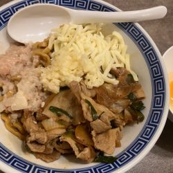 豚満まぜそば　限定