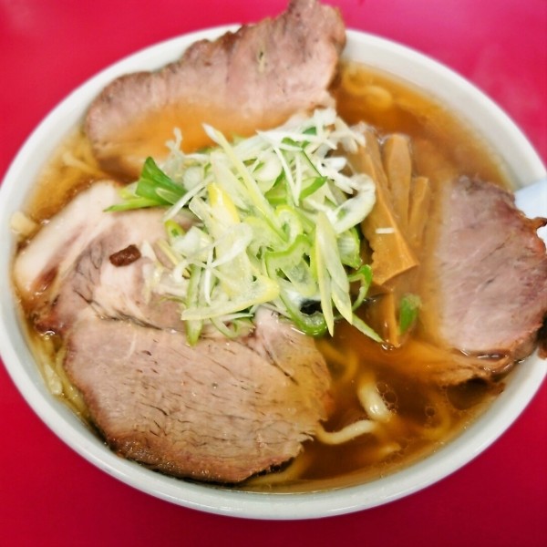 「チャーシュー麺+餃子５個」@一品香 小山の写真