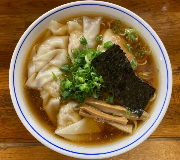 「醤油わんたんめん 1150円」@支那そば 福々亭の写真