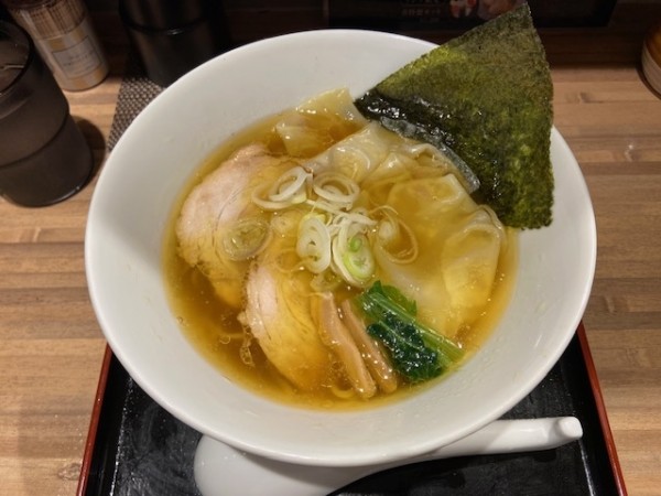 「中華そばワンタン乗せ」@中華そば 春の写真