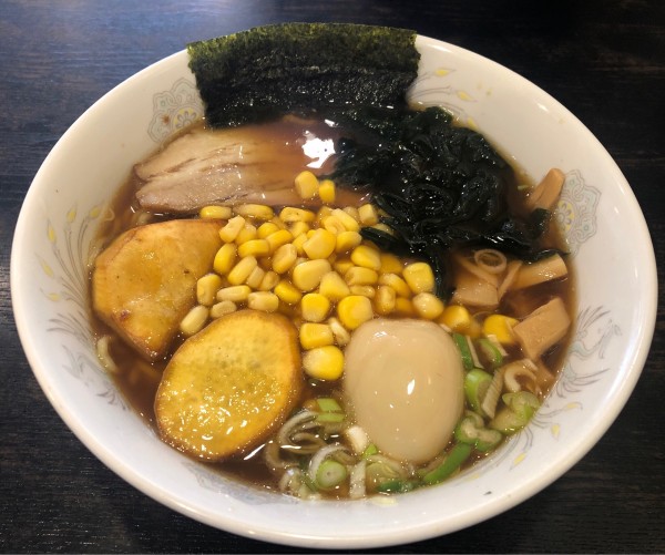 「味玉川越らーめん」@大八勝山の写真