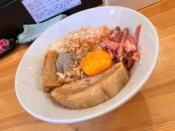 「まぜそば」@煮干らーめん 川むらの写真