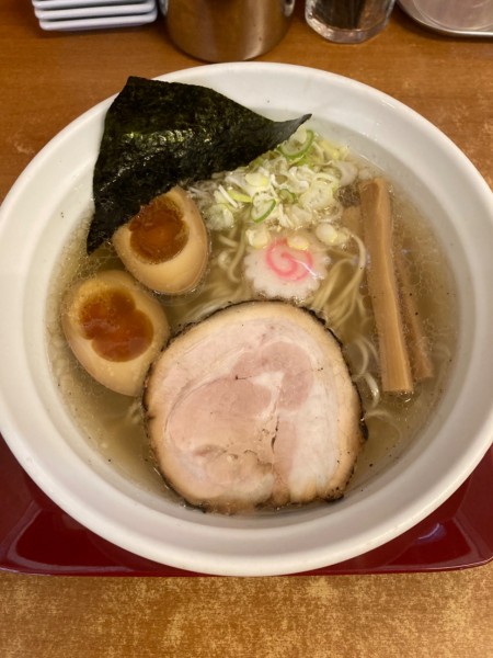 「薫玉ラーメン（白醤油）」@らーめん我礫の写真
