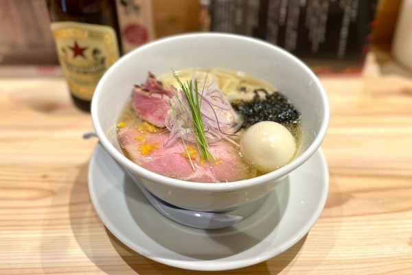 「青森拉麺めっけもん盛り（全部のせ）「白」¥1500」@拉麺·餃子 花秀の写真