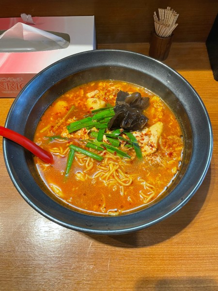 「5辛(1000円)中華麺」@辛麺 椛の写真