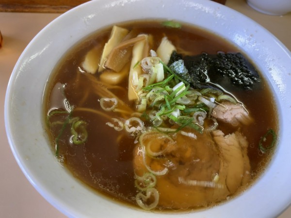 「白メンマの醤油ラーメン」@支那そば 心麺の写真