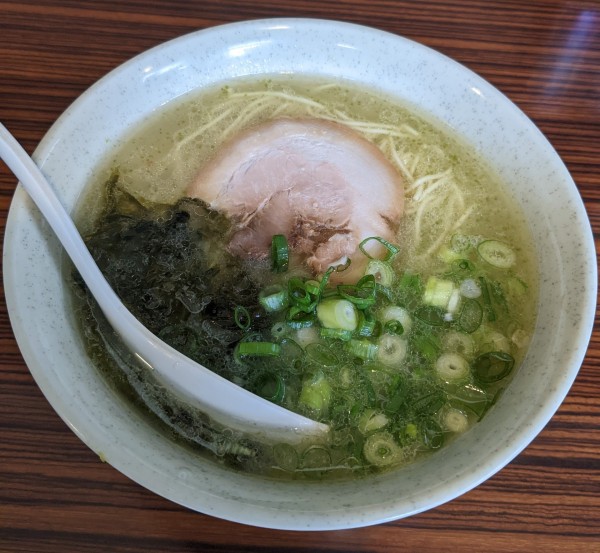 「からし塩らーめん」@らーめん 天道の写真