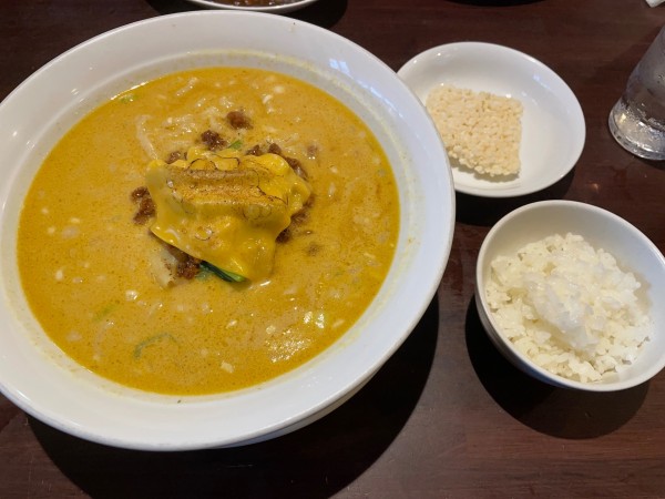 「焼きチーズカレー坦々麺」@ユタの店の写真