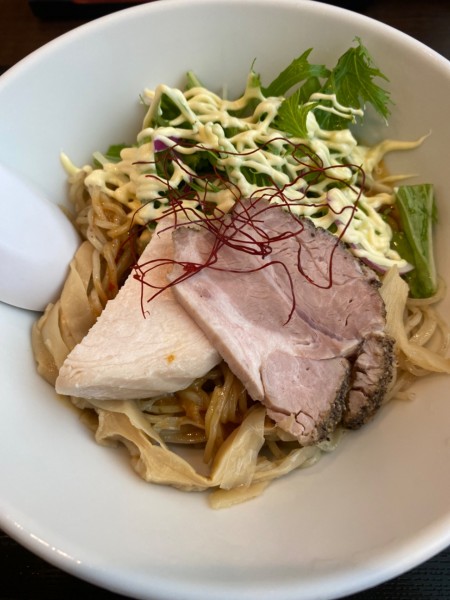 「【限定】冷やし味噌マヨ麺　８５０円」@麺処 黒の写真