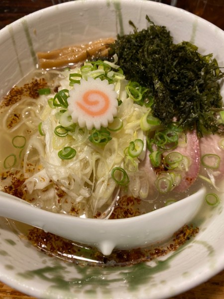 「【限定】冷やしネギ塩ラーメン　１１５０円」@G麺7の写真