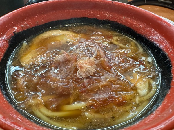 「7種の魚介 追いかつお醤油らーめん」@無添 くら寿司 鎌倉店の写真