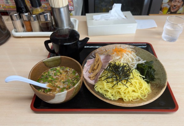 「うまからつけめん ショウガ味」@めん丸 おゆみ野店の写真