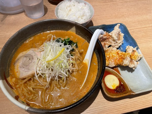「辛みそランチ」@俺流塩らーめん 渋谷センター街店の写真