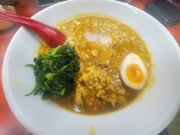 「カレーラーメン」@らーめん ドラごんちの写真